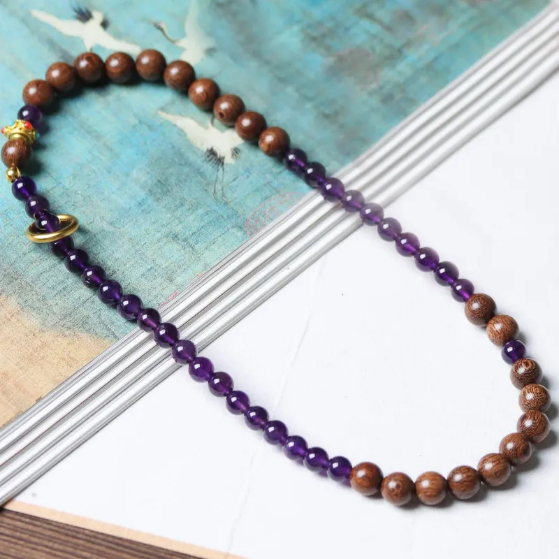 Tan Xin Golden Sandalwood Bracelets Women's-4