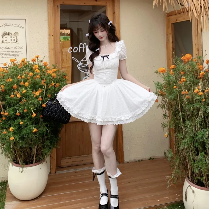 TASTILY Short Sleeved Dresses Women's-6