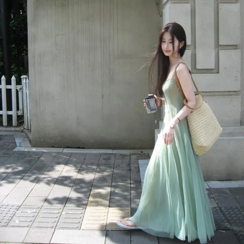 TASTILY Slip Dresses Women's-7