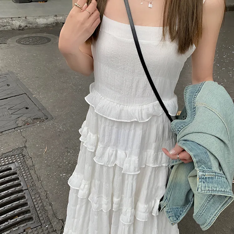 TASTILY Slip Dresses Women's-3