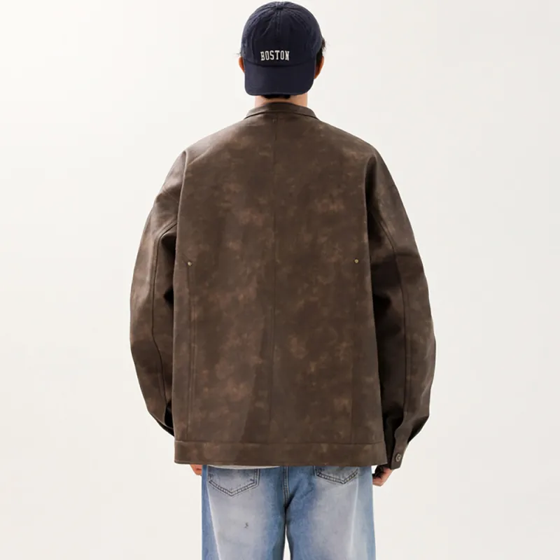Jeep Leather Jacket Unisex Earth Yellow-6