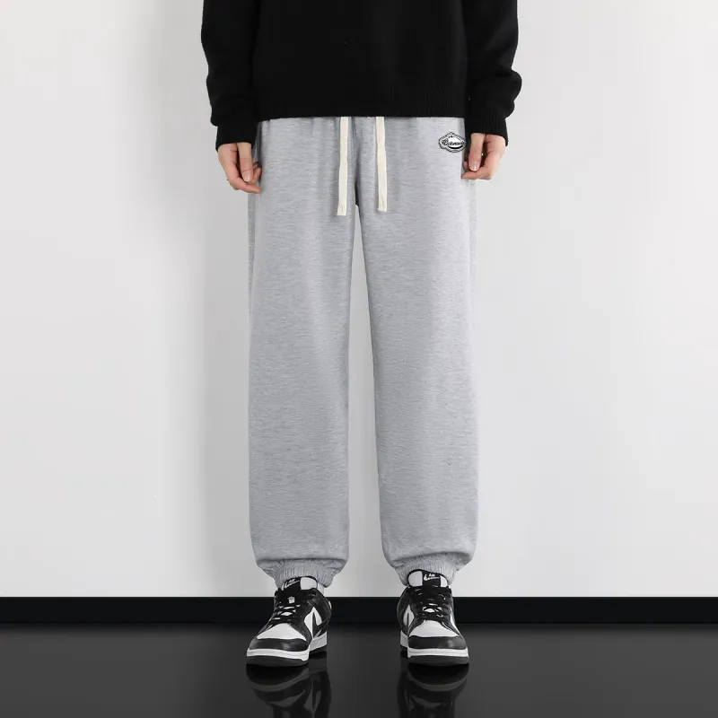 Small Columns Under The Sea Knitted Sports Pants Unisex-22