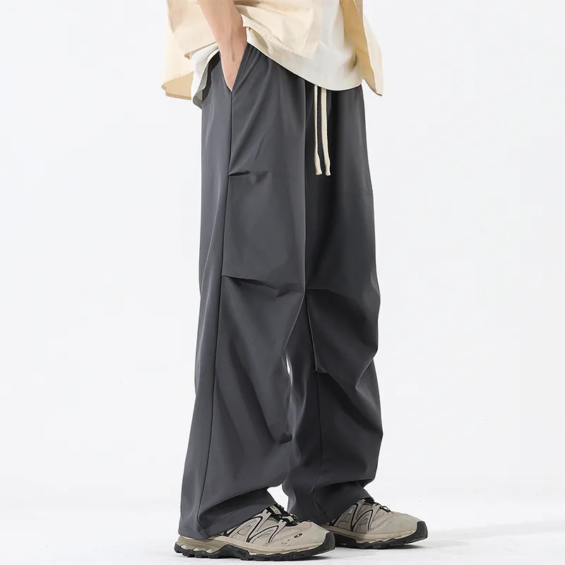 Small Columns Under The Sea Windbreaker Pants Unisex-3