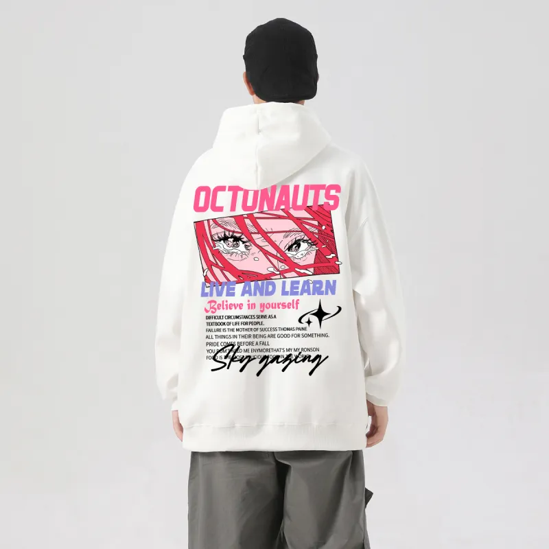 Small Columns Under The Sea Sweatshirt Unisex-5