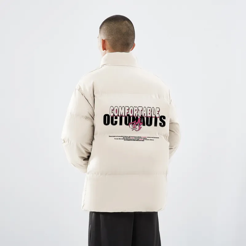Small Columns Under The Sea Puffer Jacket Unisex-7