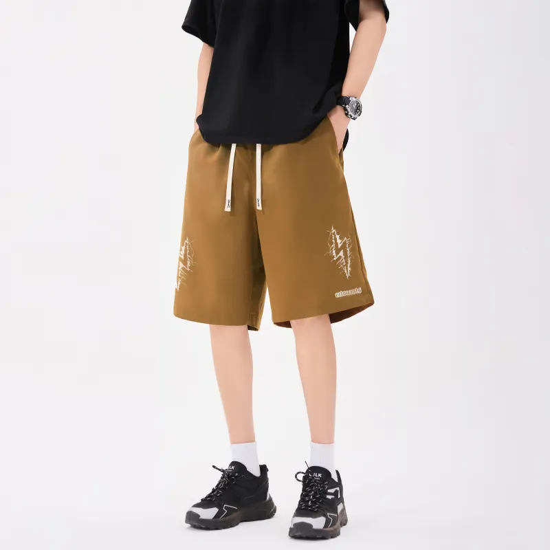 Small Columns Under The Sea Casual Shorts Unisex-8