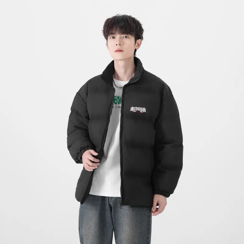 Small Columns Under The Sea Puffer Jacket Unisex-4