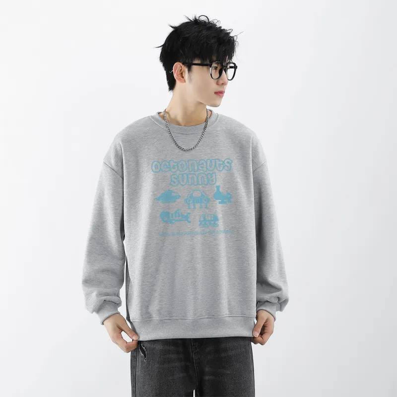 Small Columns Under The Sea Sweatshirt Unisex-19