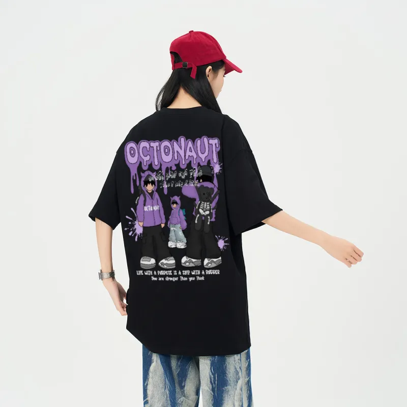 Small Columns Under The Sea T Shirt Unisex-8
