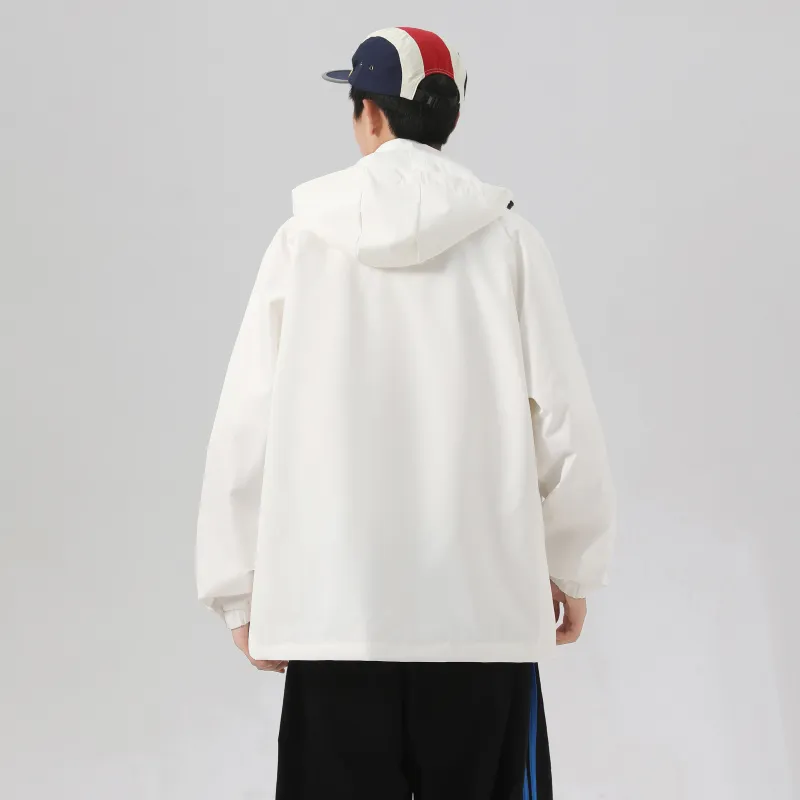 Small Columns Under The Sea Jackets Coats Unisex Black-5