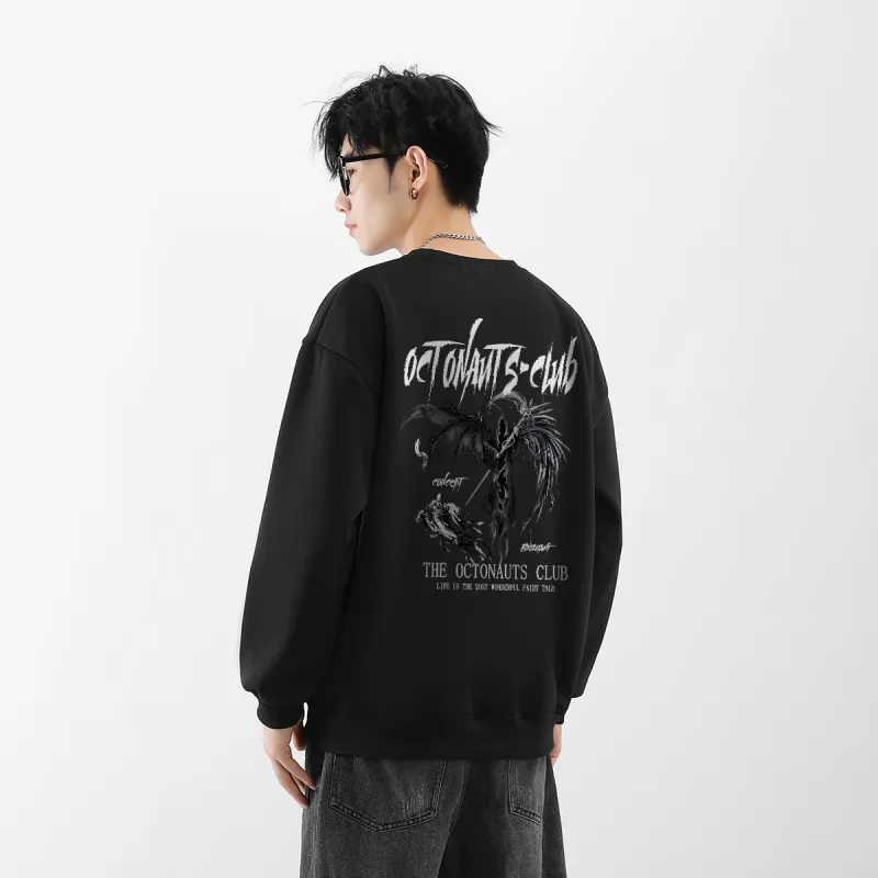 Small Columns Under The Sea Sweatshirt Unisex-8