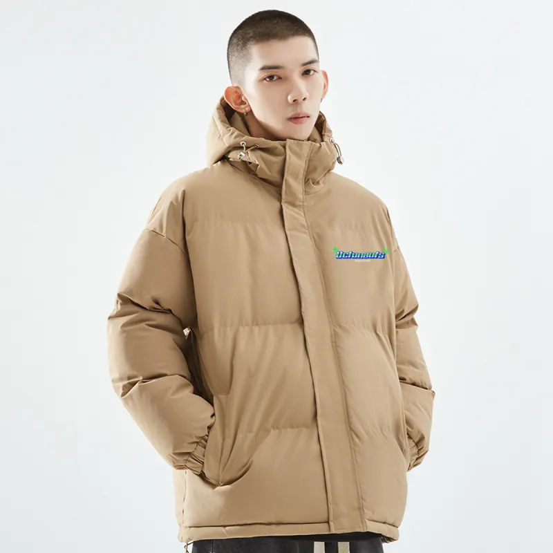 Small Columns Under The Sea Puffer Jacket Unisex-11