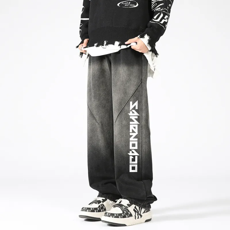 Small Columns Under The Sea Jeans Unisex-2