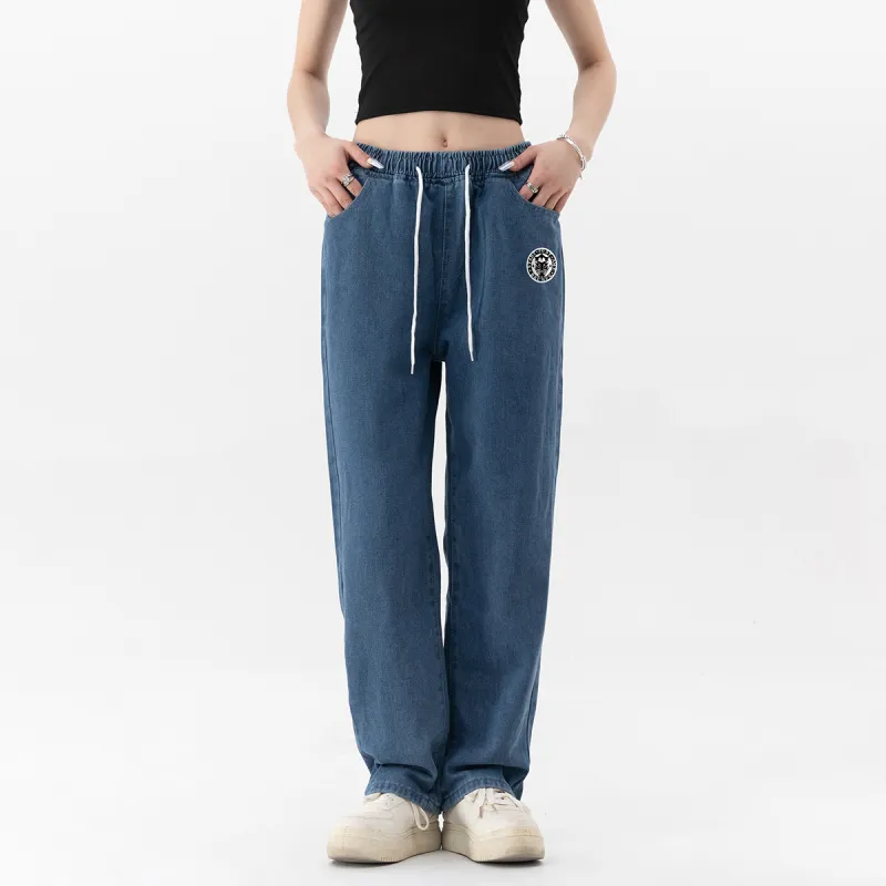 Small Columns Under The Sea Jeans Unisex-15