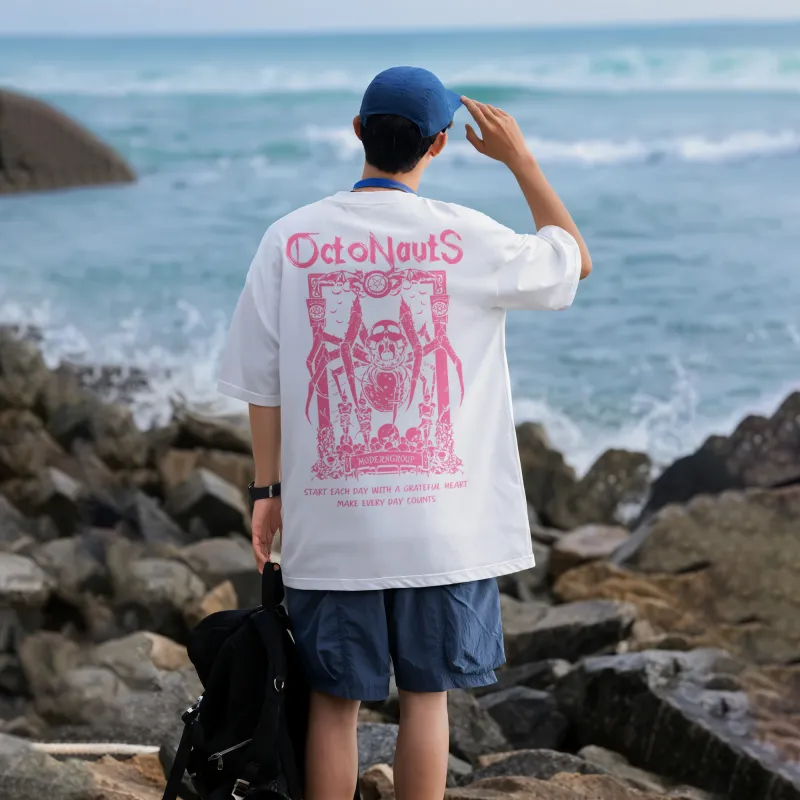 Small Columns Under The Sea T Shirt Unisex-8
