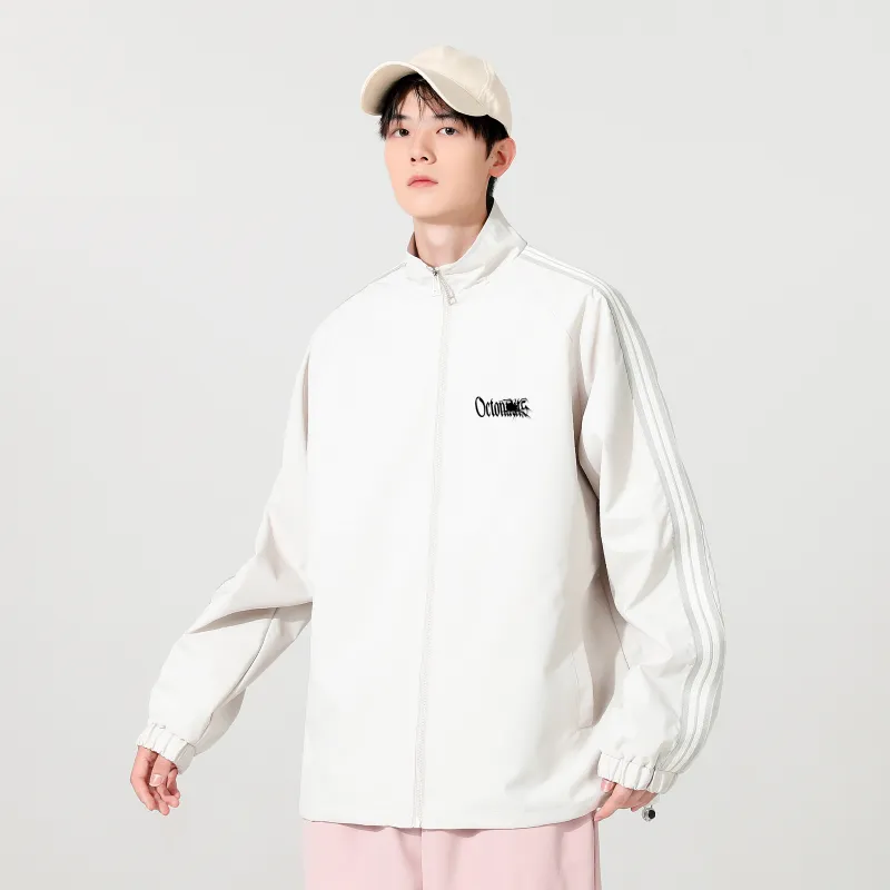 Small Columns Under The Sea Jackets Coats Unisex-7