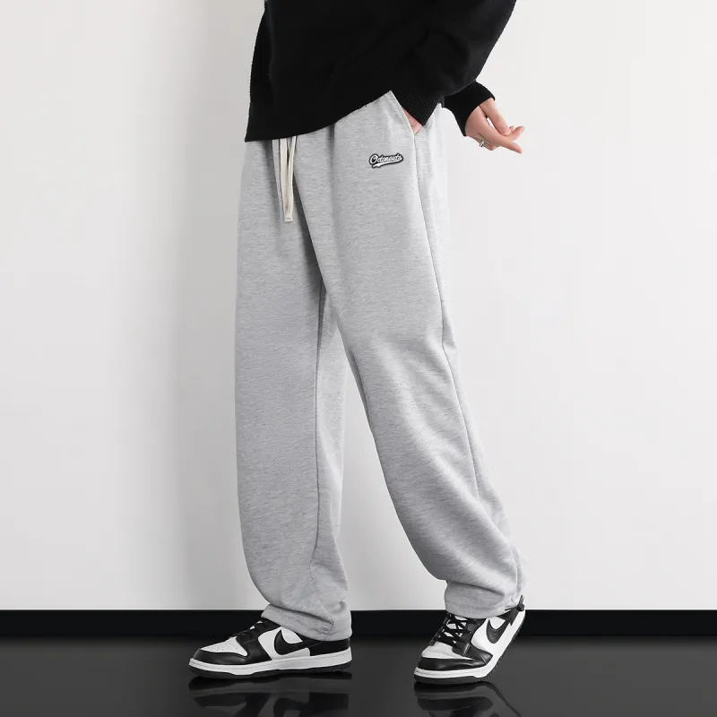 Small Columns Under The Sea Knitted Sports Pants Unisex-6