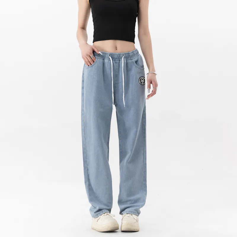 Small Columns Under The Sea Jeans Unisex-11