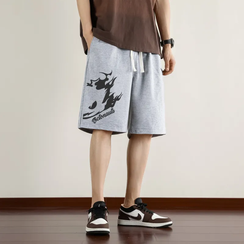 Small Columns Under The Sea Casual Shorts Unisex-7