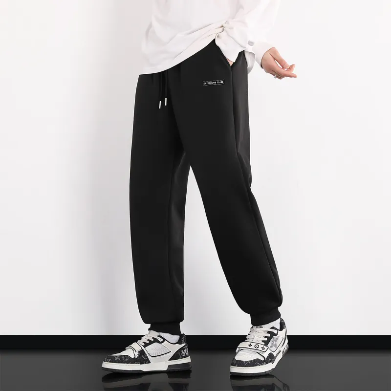 Small Columns Under The Sea Knitted Sports Pants Unisex-4