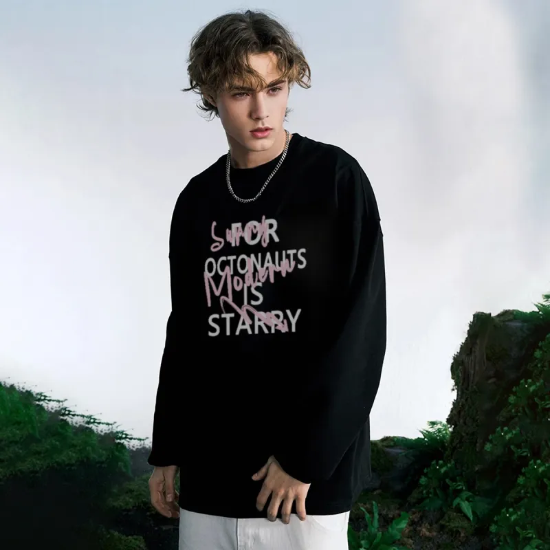 Small Columns Under The Sea Long Sleeved T Shirts Unisex-6