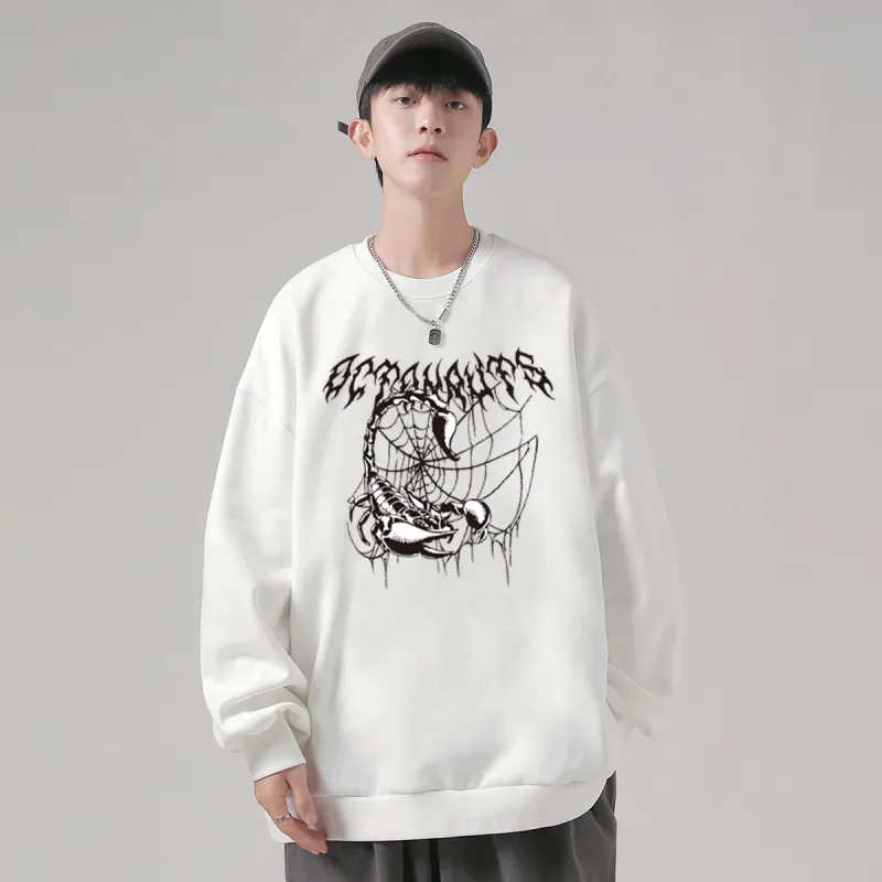Small Columns Under The Sea Sweatshirt Unisex-7