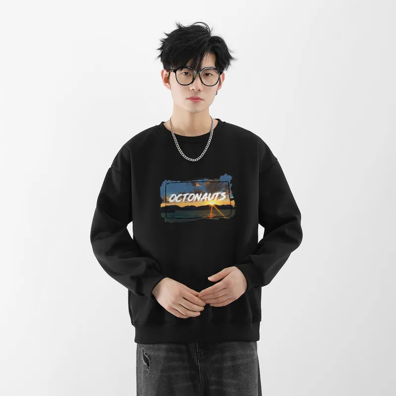 Small Columns Under The Sea Sweatshirt Unisex-9