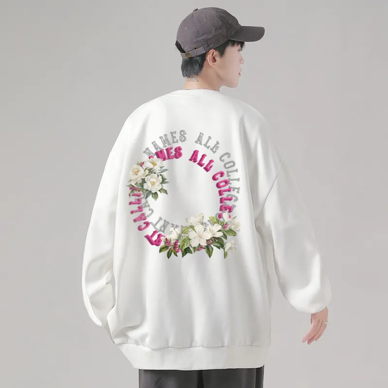 Small Columns Under The Sea Sweatshirt Unisex-7