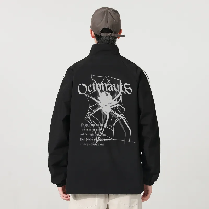 Small Columns Under The Sea Jackets Coats Unisex-2