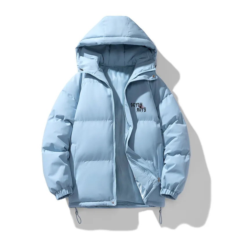 Small Columns Under The Sea Puffer Jacket Unisex-15