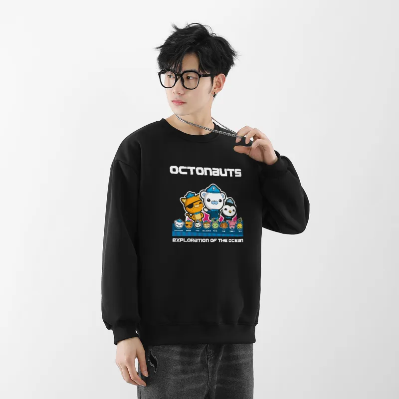 Small Columns Under The Sea Sweatshirt Unisex-9