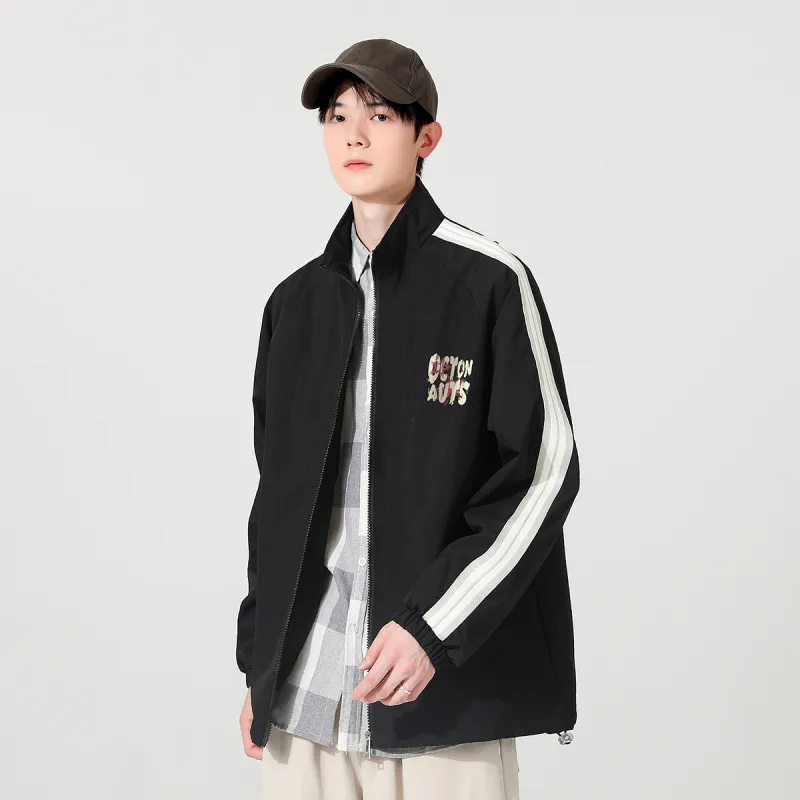 Small Columns Under The Sea Jackets Coats Unisex-4