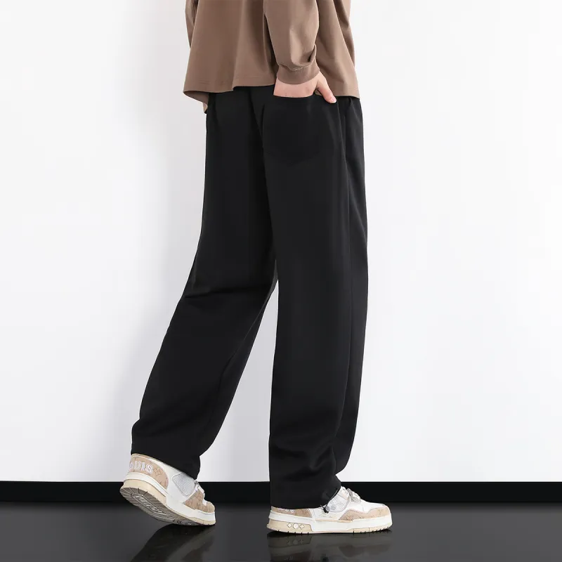 Small Columns Under The Sea Knitted Sports Pants Unisex-5