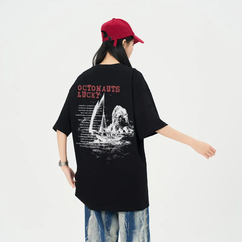 Small Columns Under The Sea T Shirt Unisex-9