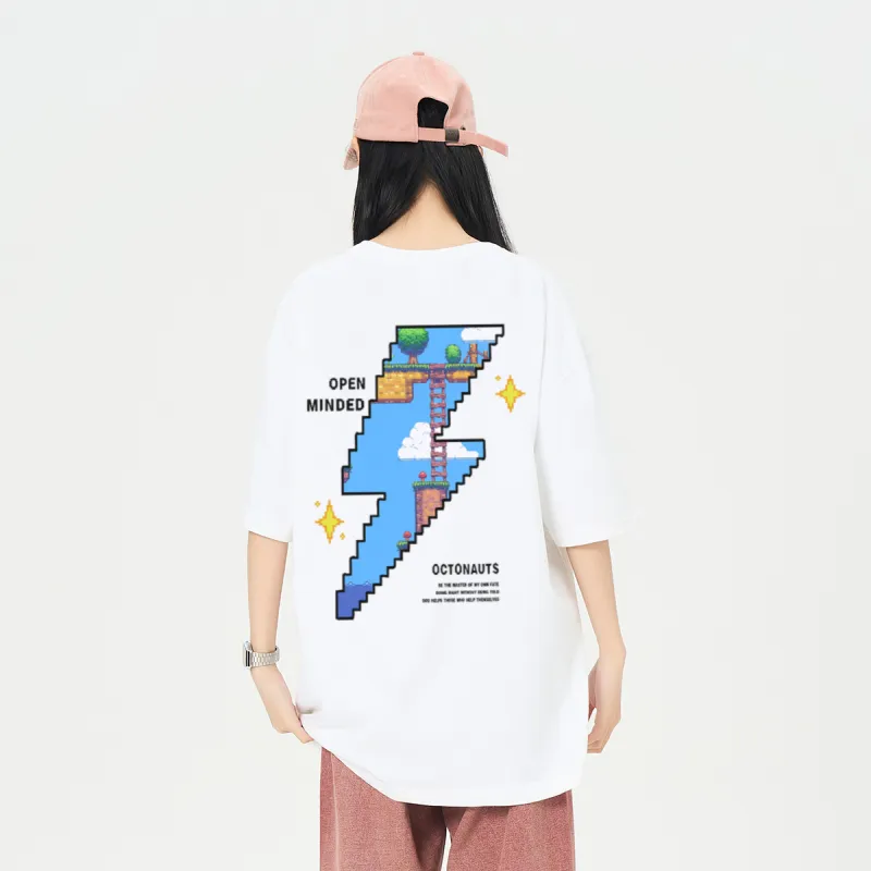 Small Columns Under The Sea T Shirt Unisex-2
