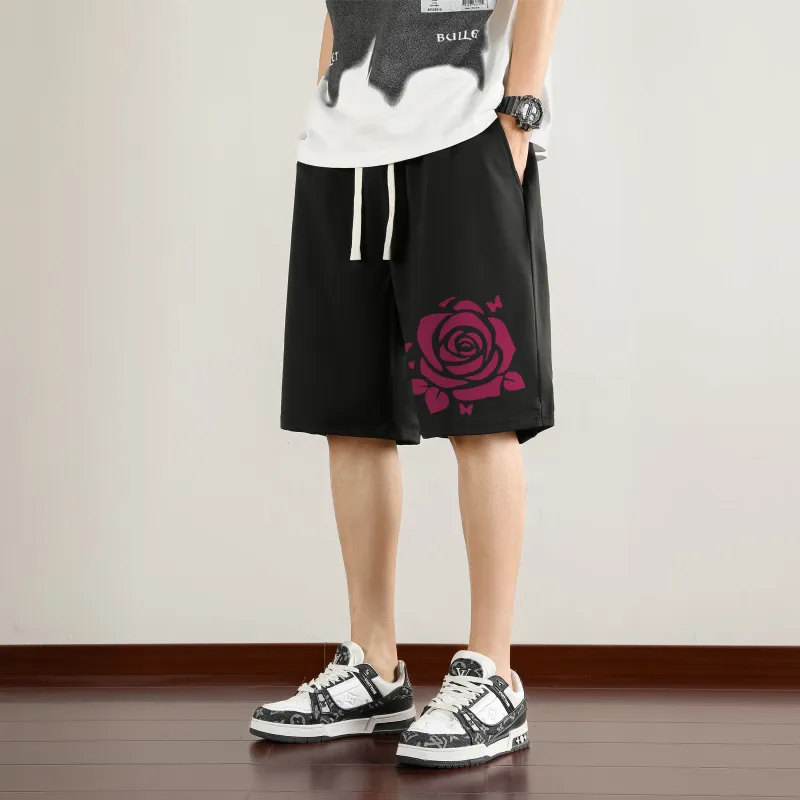 Small Columns Under The Sea Casual Shorts Unisex-5