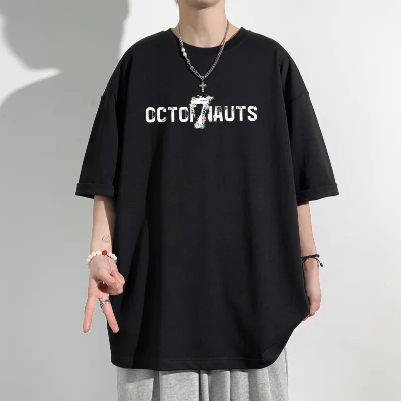 Small Columns Under The Sea T Shirt Unisex Black-3