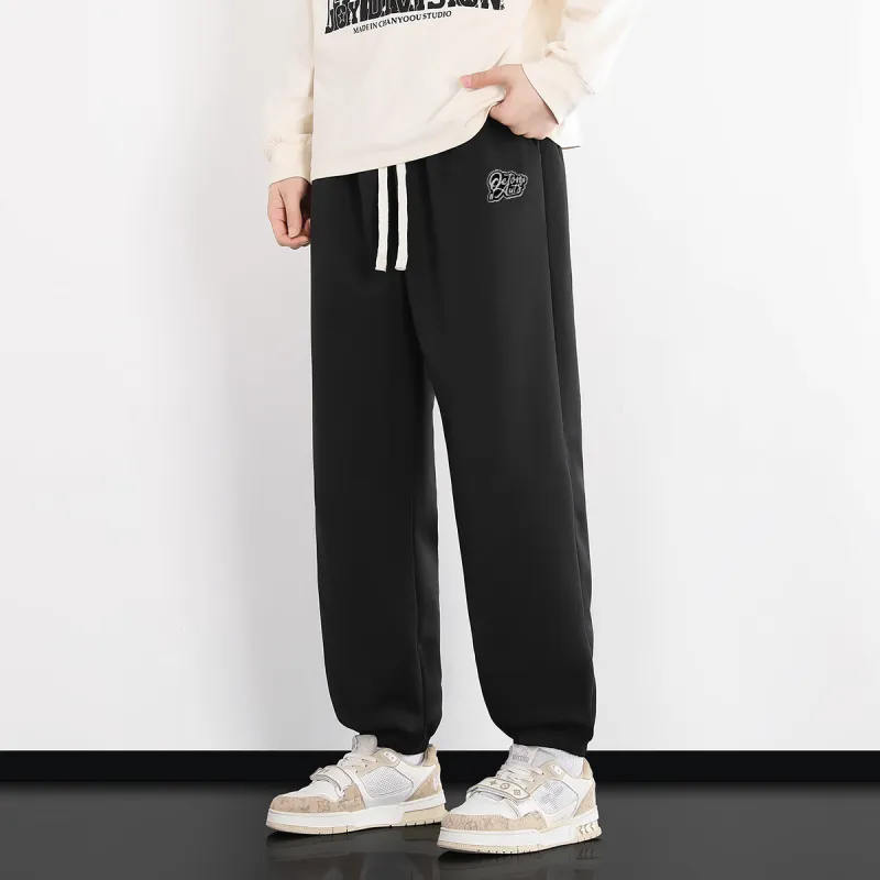 Small Columns Under The Sea Knitted Sports Pants Unisex-3