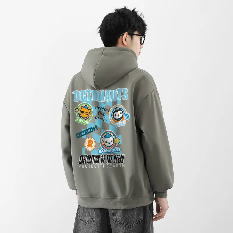 Small Columns Under The Sea Hoodie Unisex-8