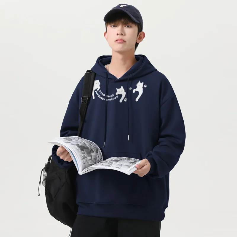 Small Columns Under The Sea Sweatshirt Set Unisex-4