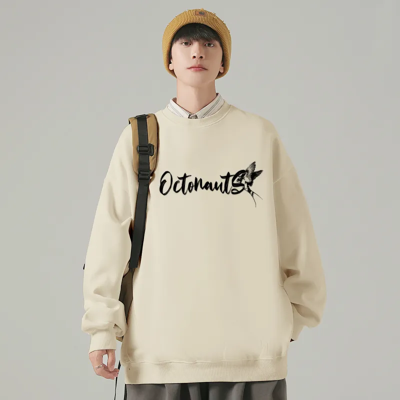 Small Columns Under The Sea Sweatshirt Unisex-14