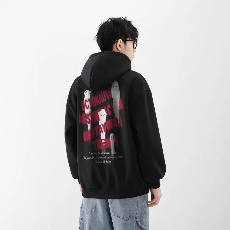 Small Columns Under The Sea Sweatshirt Set Unisex-8