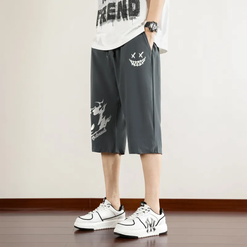 Small Columns Under The Sea Shorts Unisex-11