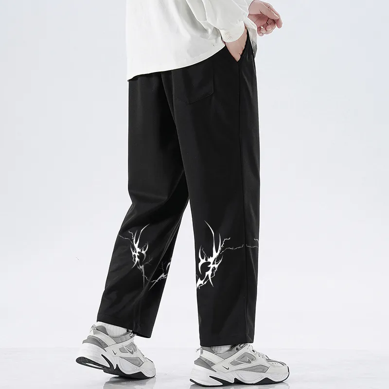 Small Columns Under The Sea Casual Pants Unisex-5