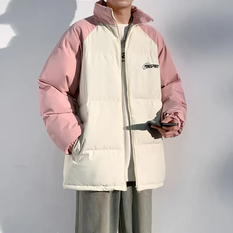 Small Columns Under The Sea Puffer Jacket Unisex-2