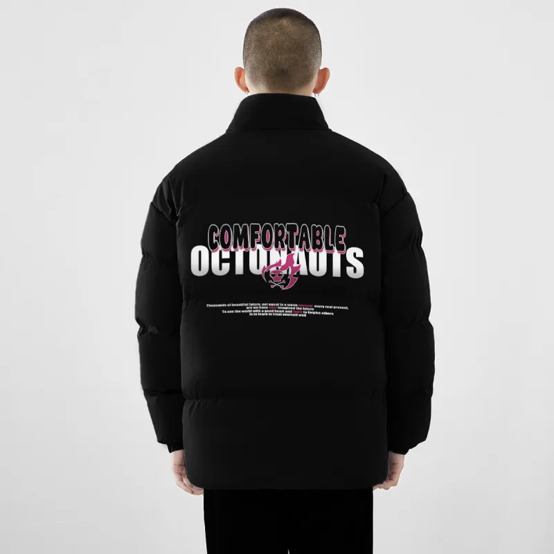Small Columns Under The Sea Puffer Jacket Unisex-2