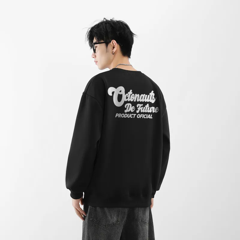 Small Columns Under The Sea Sweatshirt Set Unisex-8