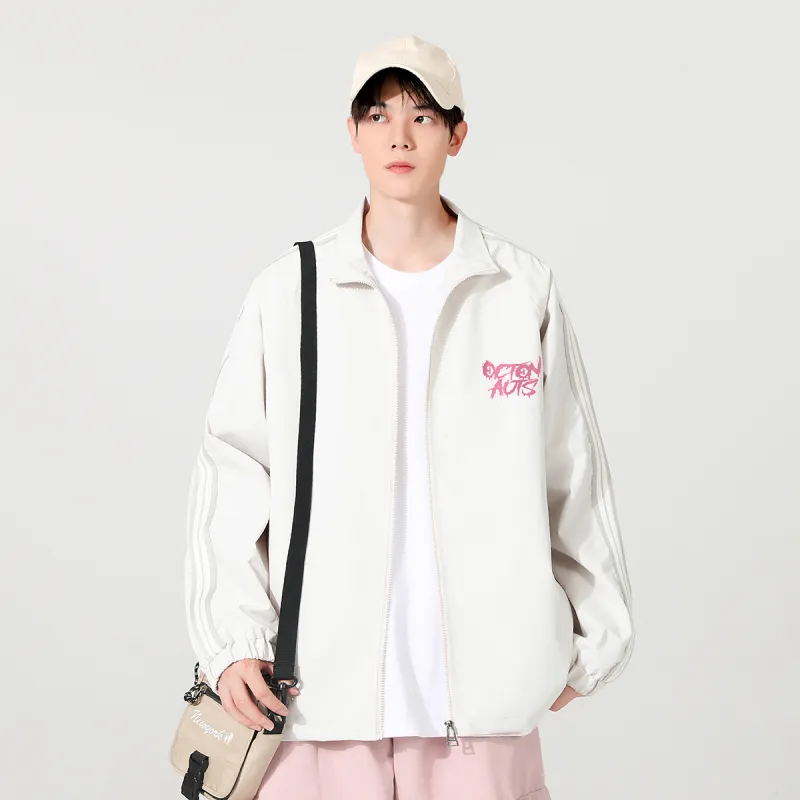 Small Columns Under The Sea Jackets Coats Unisex-7