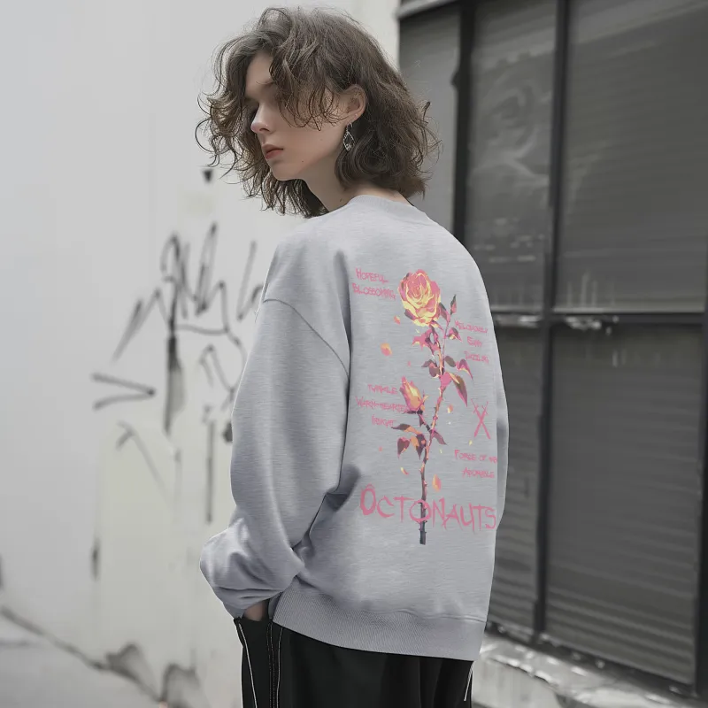 Small Columns Under The Sea Sweatshirt Unisex-16
