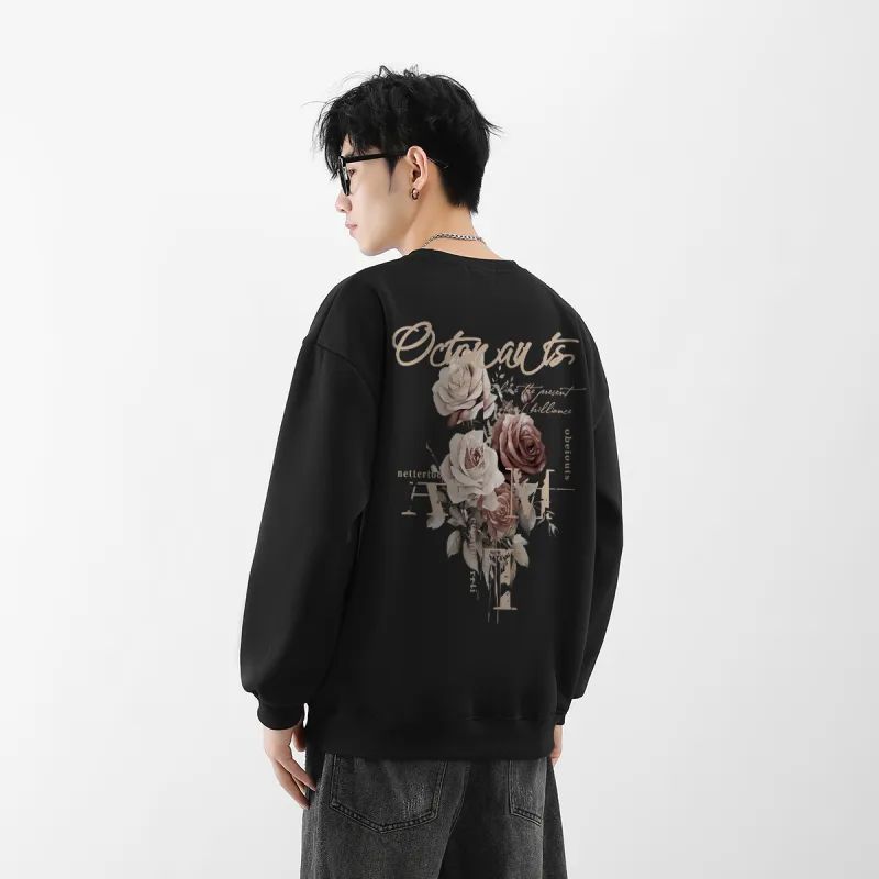 Small Columns Under The Sea Sweatshirt Set Unisex-24